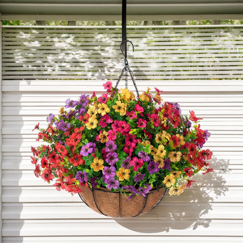 Outdoor Gardening Decoration Round Hanging Basket Hanging Pots