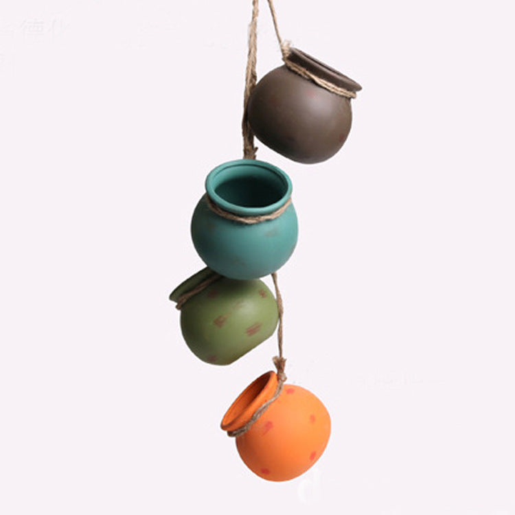 Creative Japanese Style Hanging Succulent Flower POTS