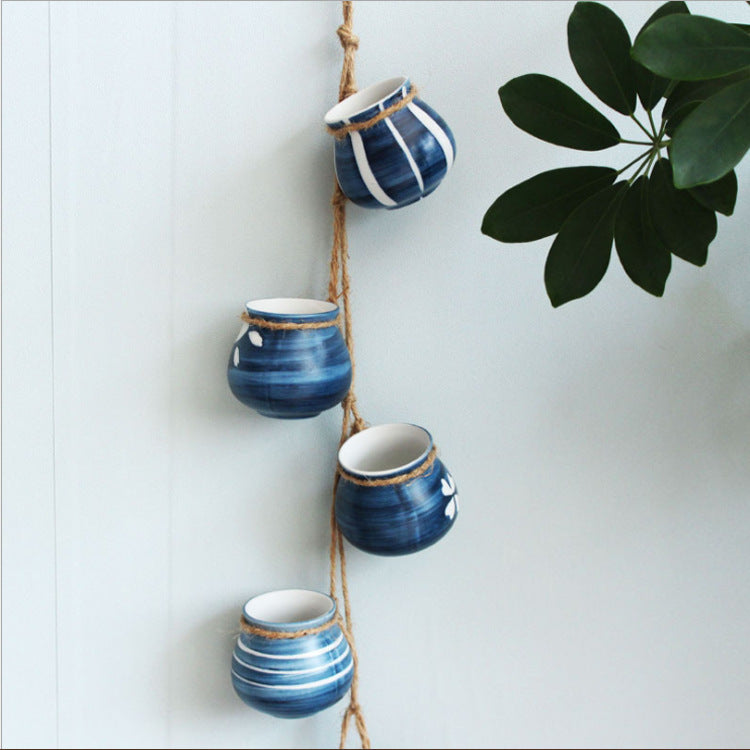 Creative Japanese Style Hanging Succulent Flower POTS