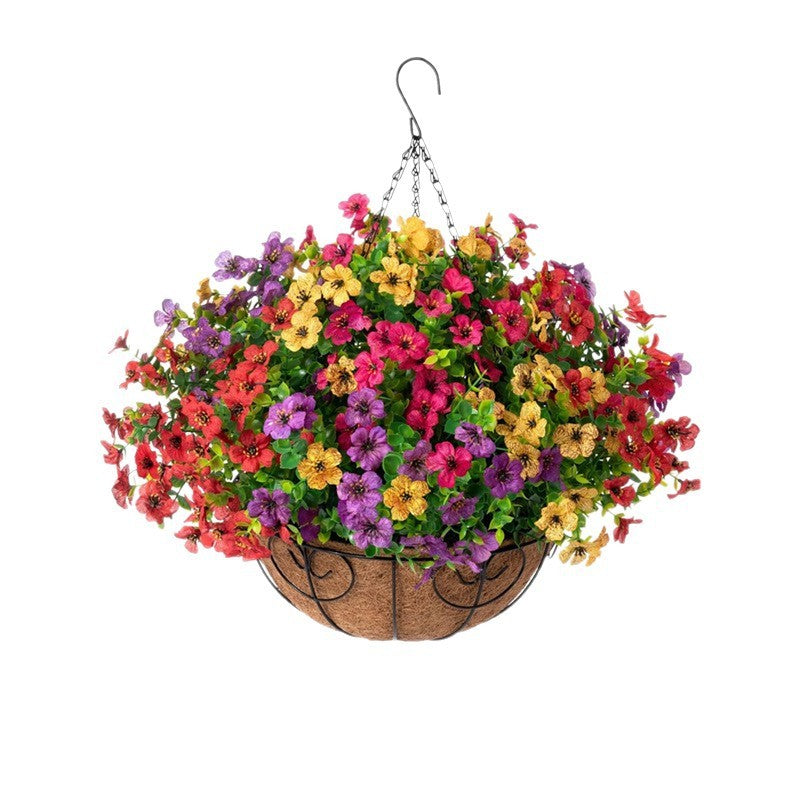 Outdoor Gardening Decoration Round Hanging Basket Hanging Pots
