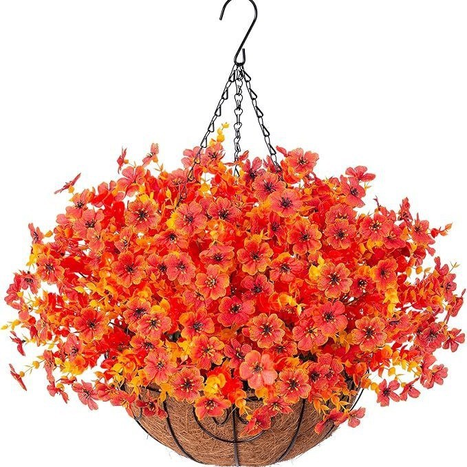 Outdoor Gardening Decoration Round Hanging Basket Hanging Pots