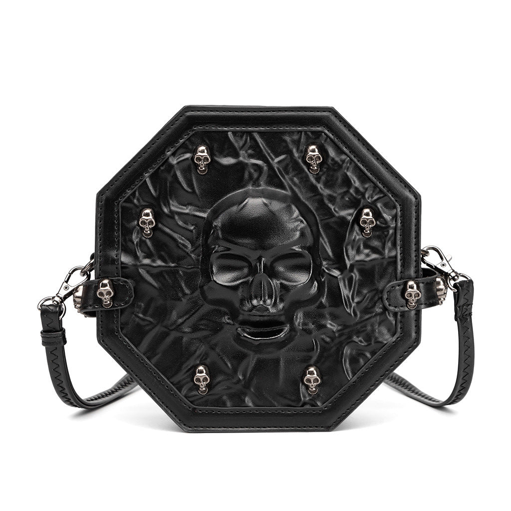 Fashion Embossing Halloween Portable Messenger Bag