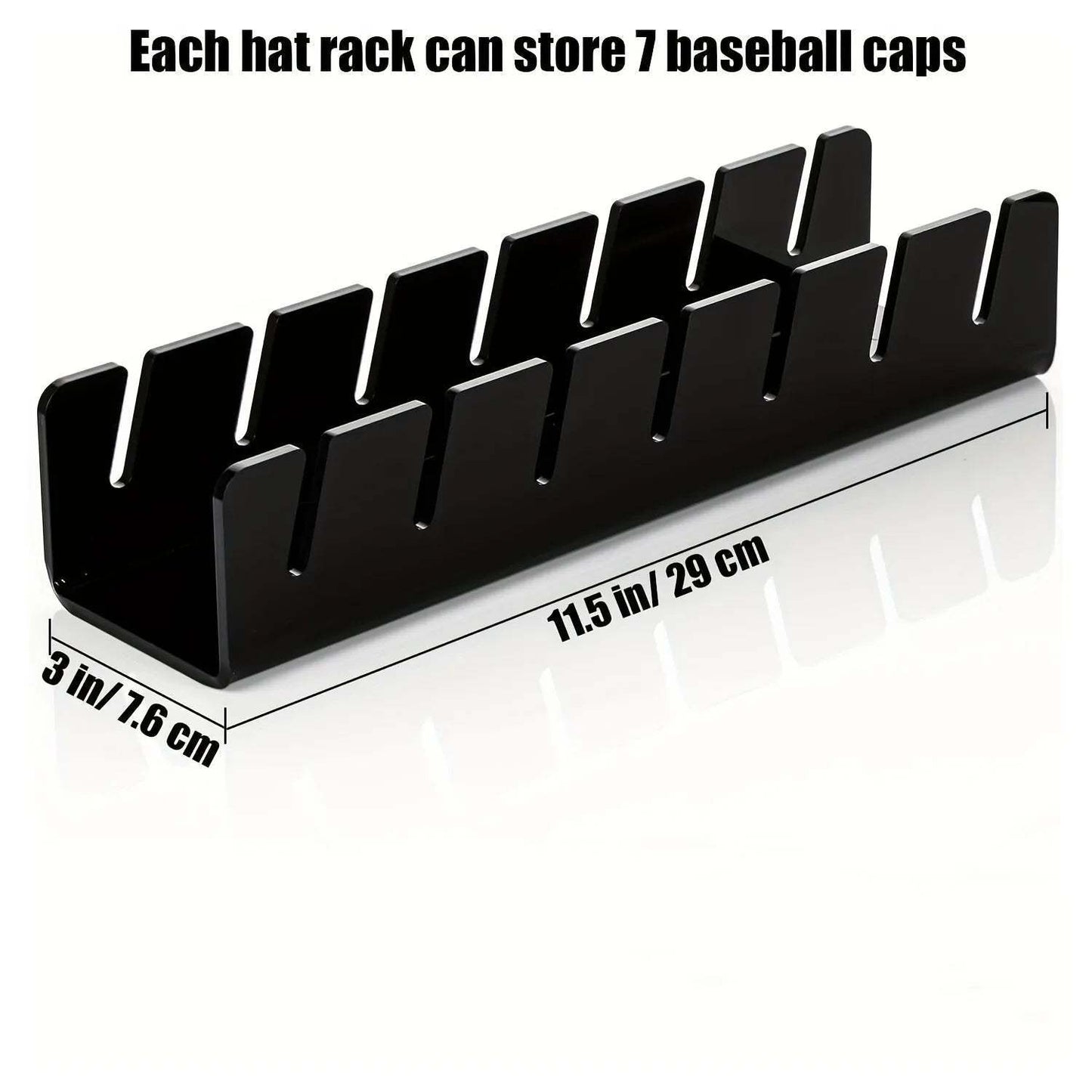 Home Baseball Cap Storage Acrylic Hat Rack