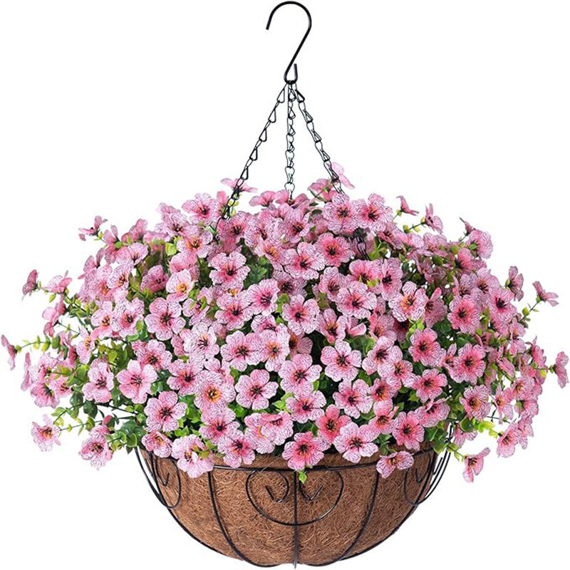 Outdoor Gardening Decoration Round Hanging Basket Hanging Pots