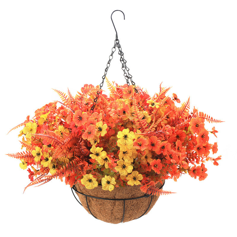 Outdoor Gardening Decoration Round Hanging Basket Hanging Pots