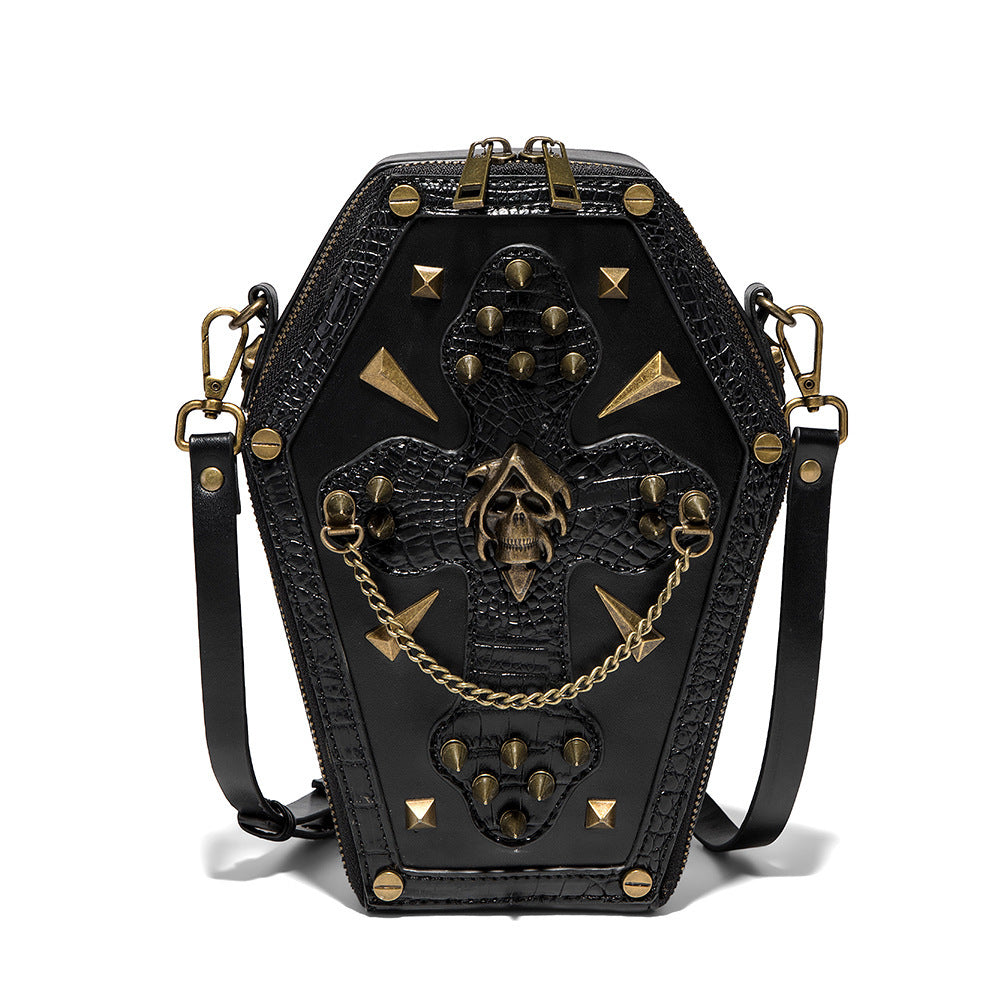 Fashion Embossing Halloween Portable Messenger Bag