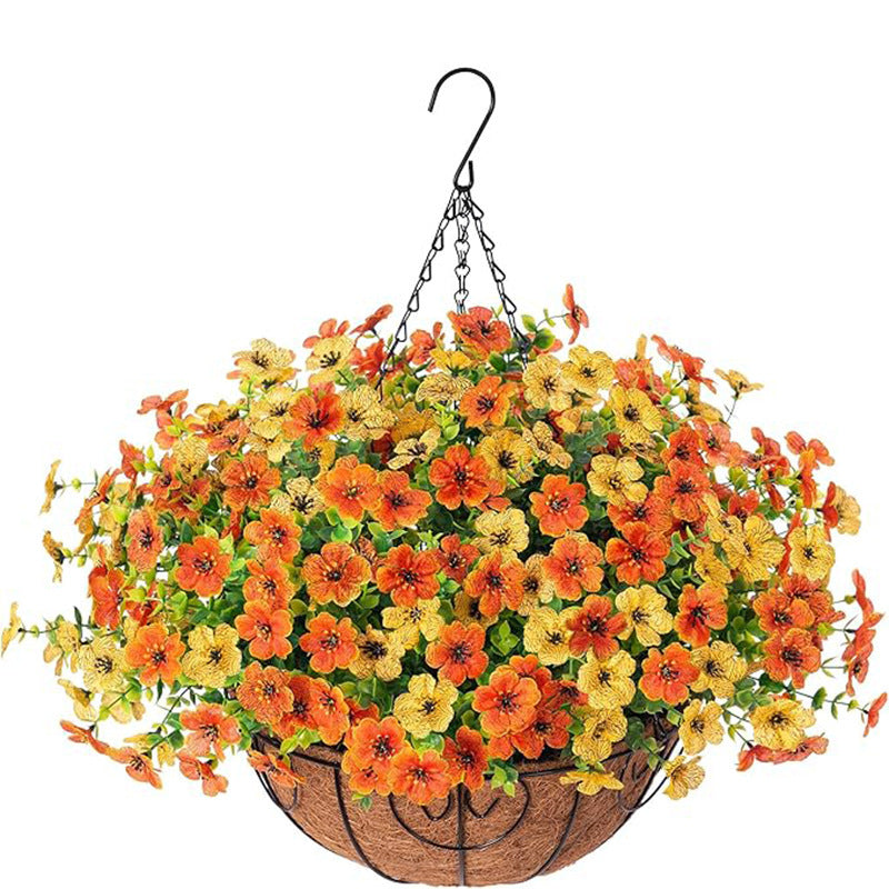 Outdoor Gardening Decoration Round Hanging Basket Hanging Pots