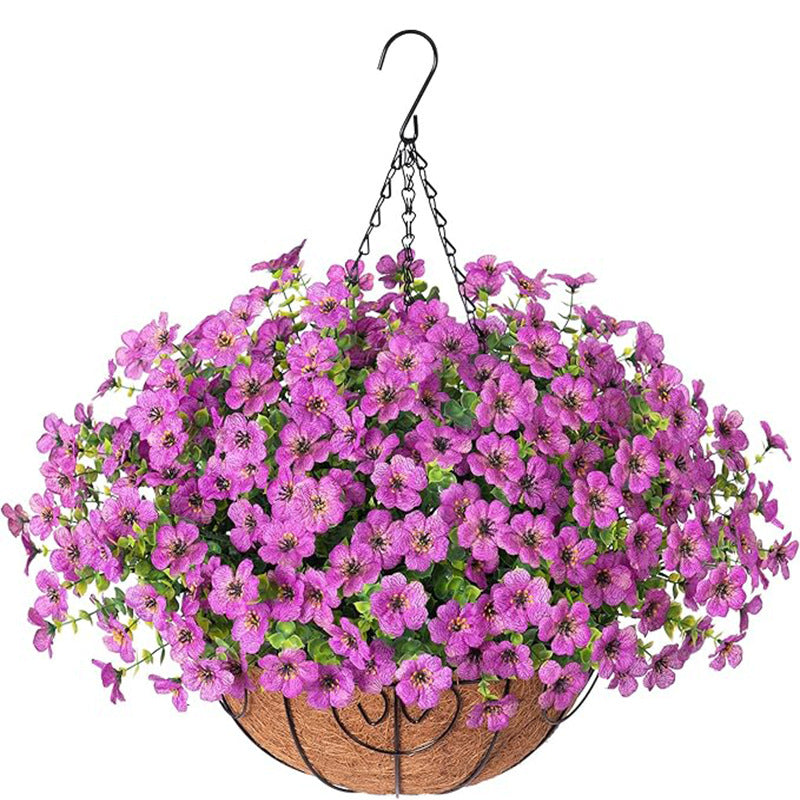 Outdoor Gardening Decoration Round Hanging Basket Hanging Pots